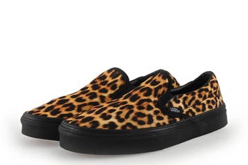 Vans Instappers in maat 37 Panter, Kleding | Dames, Schoenen, Overige kleuren, Verzenden, Instappers, Gedragen