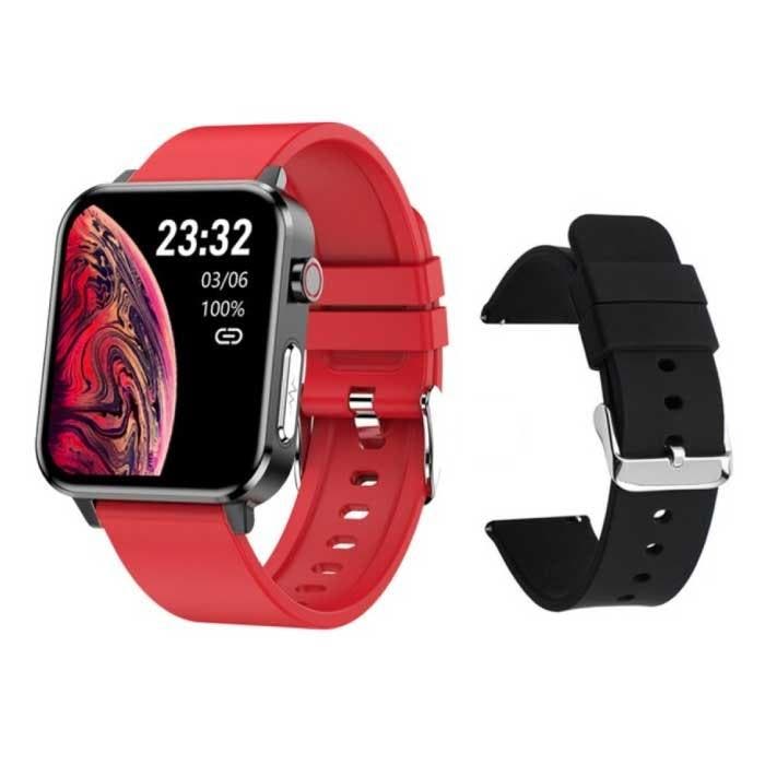 E86 ECG Smartwatch met Extra Bandje - Fitness Sport Activity, Handtassen en Accessoires, Smartwatches, Nieuw, Verzenden