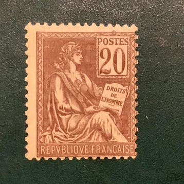 France 1900 - 20 centimes Mouchon - MNH - Yvert 113, Postzegels en Munten, Gestempeld