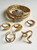 Themacollectie - Mode Set 24K goud verguld met Therapie, Antiquités & Art