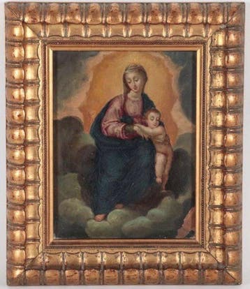 Italiaanse school (XVIII) - Madonna con bambino