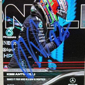 Mercedes - Topps Now - Canada GP 2026 4th consecutive
