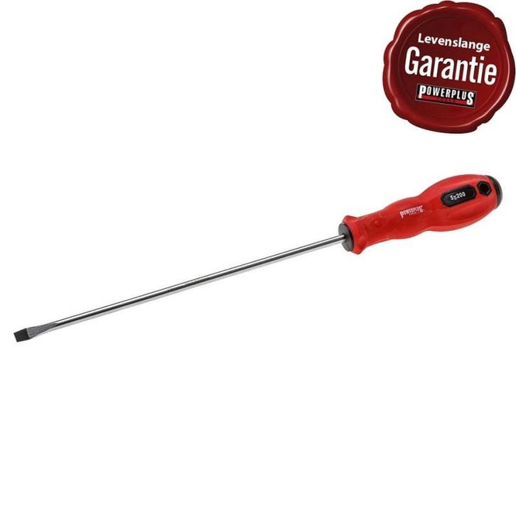 Platte sleufkop schroevendraaier 6 x 265 mm met levenslange, Bricolage & Construction, Boîtes à outils, Enlèvement ou Envoi