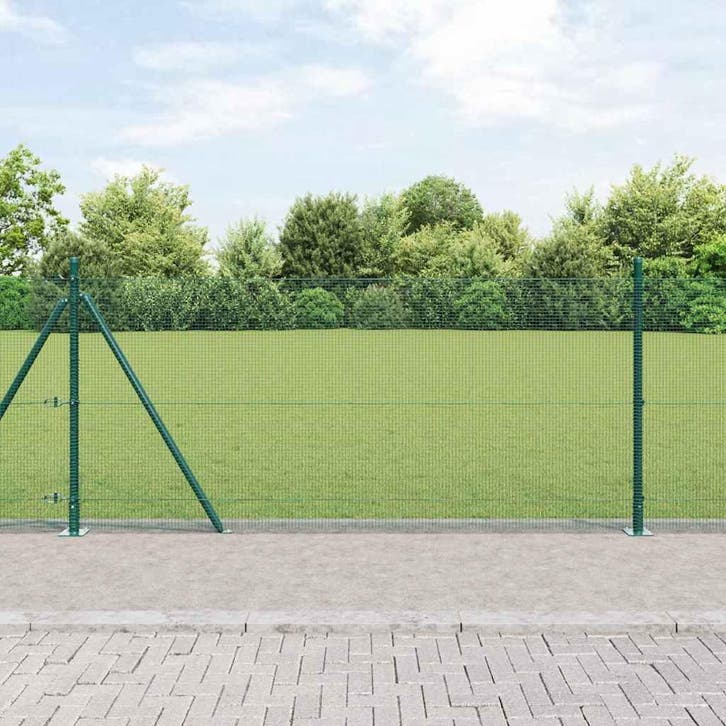 vidaXL Hekpaal. Groen, Jardin & Terrasse, Clôtures de jardin, Envoi