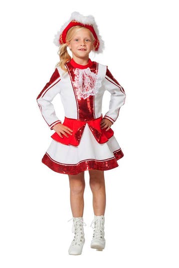 Majorette Kostuum Meisje Majorette, Verzenden, Nieuw
