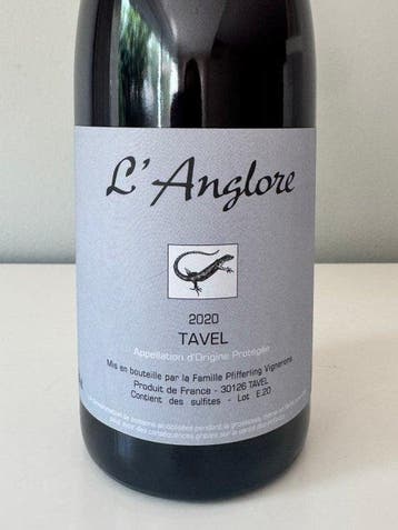 L’Anglore Tavel 2020 – Eric Pfifferling – Rare “Unicorn”, Nieuw