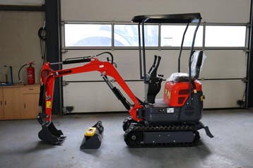 Veiling: Minigraver E10 Diesel 7kW 2026 Nieuw, Ophalen
