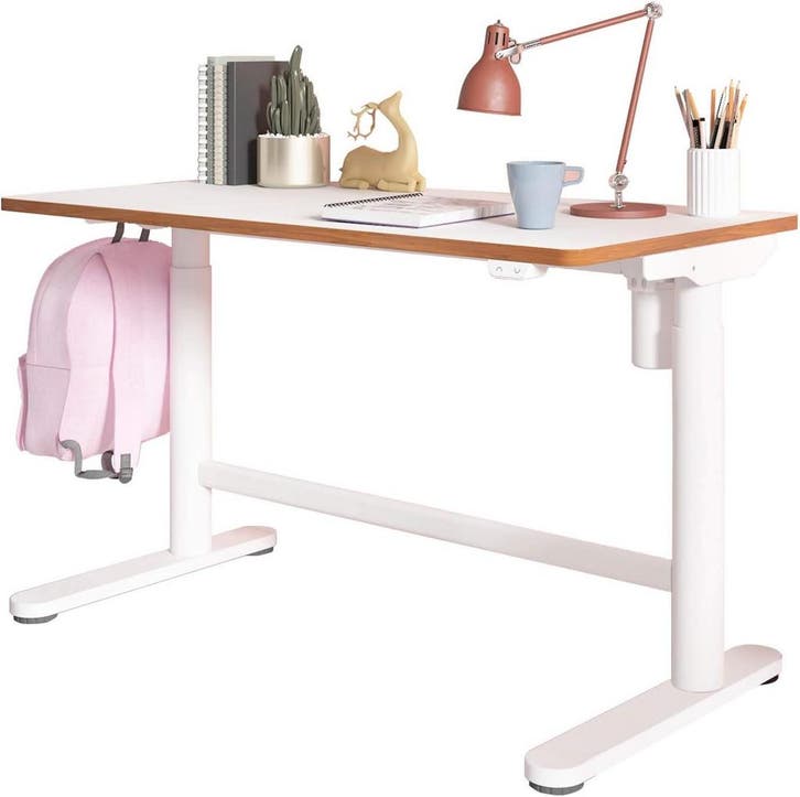 Zit sta bureau - Elektrisch - Kinderbureau - 100 x 60 cm - S, Maison & Meubles, Bureaux, Envoi