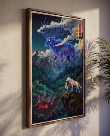 MEDSAN - Princess Mononoke Night Forest ( ) - UNIQUE