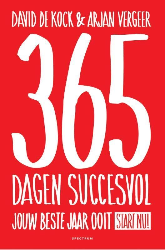 365 dagen succesvol 9789000315093 Arjan Vergeer, Livres, Psychologie, Envoi