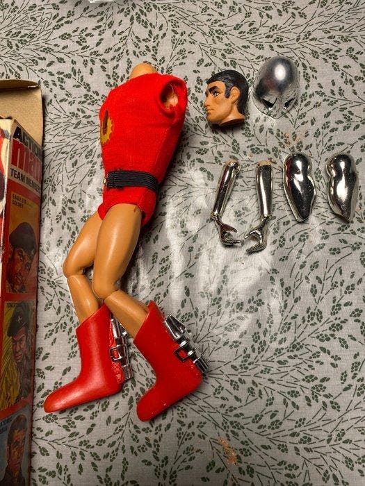 Palitoy - Action figure - Bullet Man, The Human Bullet (Part, Antiquités & Art, Antiquités | Autres Antiquités