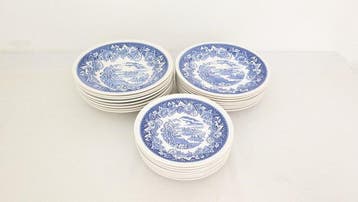 Ceramica Fontebasso - Tafelservies (24) - English Style -