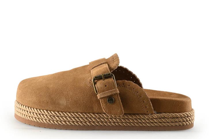 Warmbat Muiltjes in maat 41 Bruin, Kleding | Dames, Schoenen, Bruin, Zo goed als nieuw, Verzenden