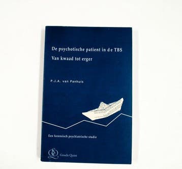 De psychotische patient in de TBS van kwaad tot erger, Boeken, Verzenden, Nieuw