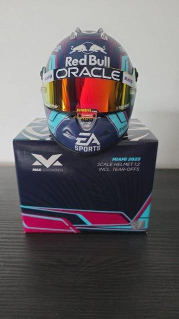 Max Verstappen - Casque à l’échelle 1/2, Nieuw