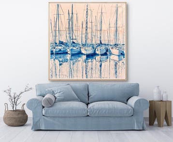 Brooksby - Indigo Dusk XL