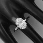 Zonder minimumprijs - Ring - 14 karaat Witgoud - 2.56ct. tw., Nieuw