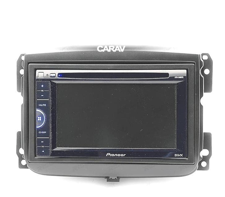 Facade Autoradio 2 Din Noir Pour Fiat 500L, Auto diversen, Autoradio's, Verzenden