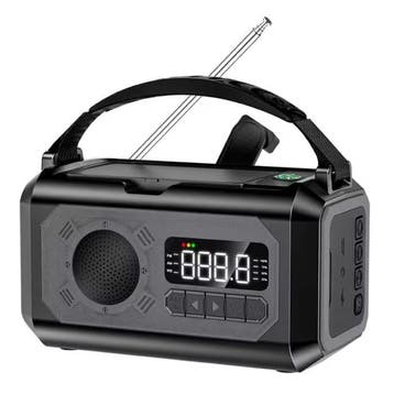 12000mAh Radio Powerbank op Zonne-energie met Dynamo -, Télécoms, Verzenden