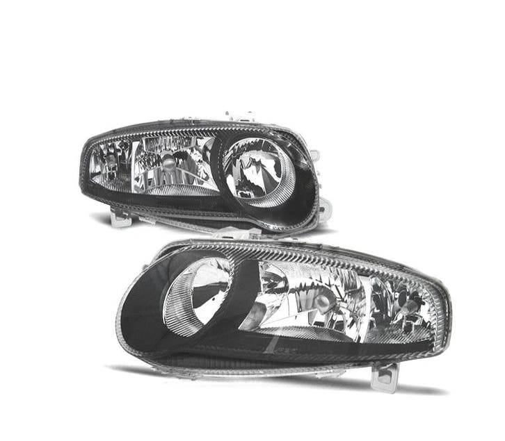 PHARES ALFA ROMEO 147 FOND NOIR, Autos : Pièces & Accessoires, Éclairage, Envoi