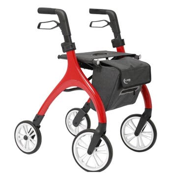 MultiMotion Curve rollator met softwielen, rood, Ophalen of Verzenden, Nieuw