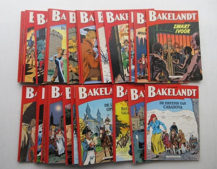 Bakelandt 48 t/m 79 - opeenvolgende reeks SC -, Boeken, Stripverhalen