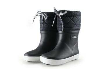 Aigle Regenlaarzen Jongens in maat 24 Zwart, Kinderen en Baby's, Verzenden, Jongen of Meisje, Aigle, Laarzen