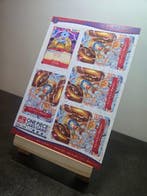 Bandai - 5 Feuille non coupée - One Piece, Nieuw
