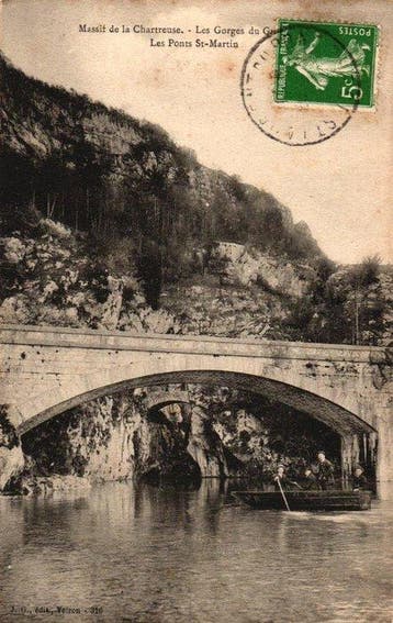 Frankrijk - Bruggen - Frankrijk - diverse bruggen -, Verzamelen, Gelopen