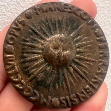 Italië. Medal after 1457 Galeazzo Maria Sforza opus