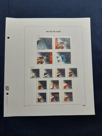 Belgique 2004/2005 - les timbres des blocs et des livrets, Gestempeld