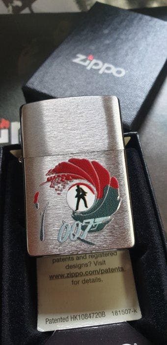 Zippo - Zippo Rarität James Bond 007 Black Tornado - Zonder, Collections