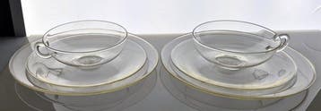 Jenaer Glas/Bauhaus Teegedeck - Wilhelm Wagenfeld - Tasse et