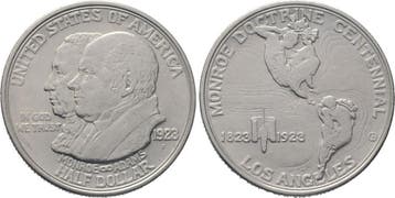 1/2 Dollar 1923 S Vereinigte Staaten von Amerika Gedenkmu..., Verzenden