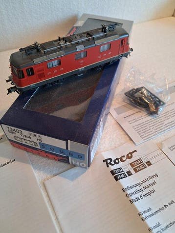 Roco H0 - 72403 - Elektrische locomotief (1) - BR RE 4/4II, Nieuw