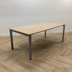 Vario verstelbaar bureau / tafel, (bxd) 200x100 cm, Licht