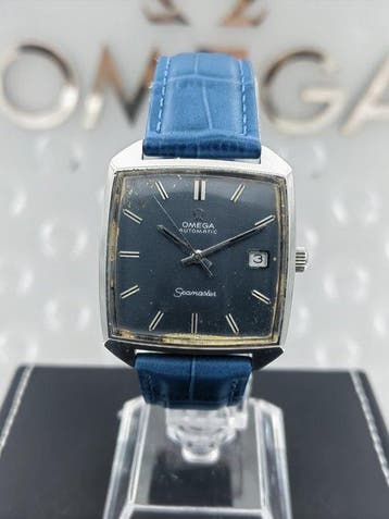 Omega - Seamaster Automatic – Factory Blue Dial - Zonder
