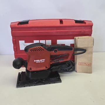 Hilti WFO 280 Excentrische Schuurmachine In Koffer, Bricolage & Construction, Outillage | Ponceuses, Ophalen of Verzenden