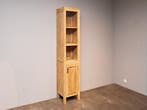 Badkamerkast teak 40x35x200cm - Naturel, Huis en Inrichting, Badkamer | Badkamermeubels, (Half)hoge kast, Minder dan 50 cm, 200 cm of meer