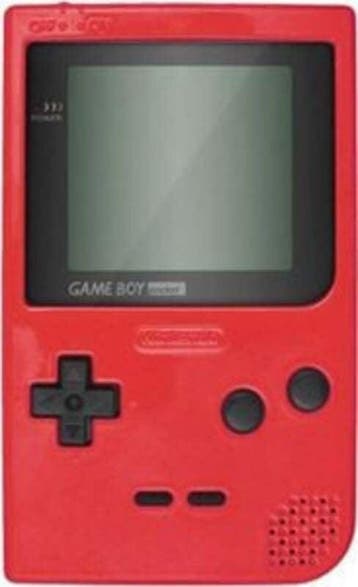Nintendo Game Boy Pocket Rood - Defect voor Onderdelen, Consoles de jeu & Jeux vidéo, Ophalen of Verzenden