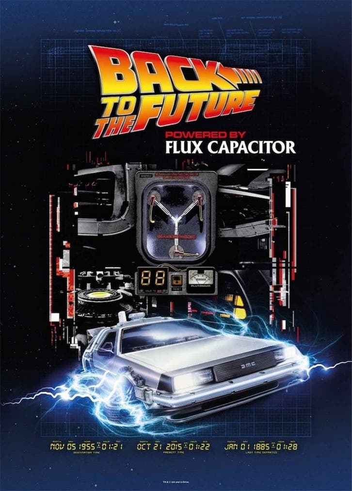Back to the Future Puzzel Flux Capacitor (1000 stukken), Collections, Cinéma & Télévision, Enlèvement ou Envoi