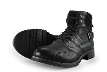 Bugatti Veterboots in maat 45 Zwart, Kleding | Heren, Schoenen, Bugatti, Verzenden, Zwart, Boots