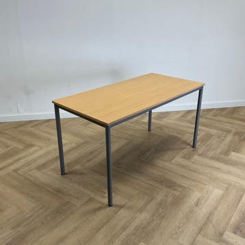 Galvanitas kantinetafel / schooltafel 140x70 cm, beuken -, Bureau
