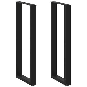 Bartafelpoten U-vorm 110cm: 41% korting! Retour deal, Tafelpoot, Minder dan 50 cm, Verzenden, Minder dan 50 cm