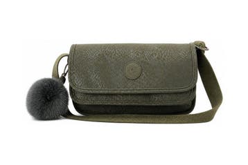 Kipling Schoudertas Groen, Handtassen en Accessoires, Tassen | Damestassen, Verzenden, Zo goed als nieuw, Groen