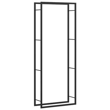 Stalen haardhoutrek 80x222cm | Retour deal | Sla je slag!, Tuin en Terras, Brandhout, Verzenden