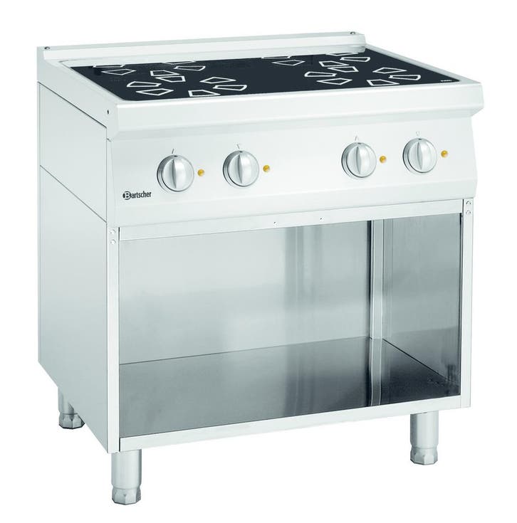 Fornuis | Elektrisch | Keramisch | 4 Kookplaten | 4x 2.3kW, Zakelijke goederen, Horeca | Keukenapparatuur, Nieuw in verpakking
