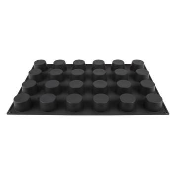 Patisserievorm siliconen | Cap. 24 muffins |  7,5(Ø)x4(h)cm, Verzenden