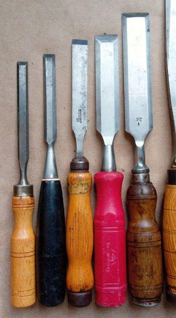 Werkgereedschap (13) - Houtbeitels
