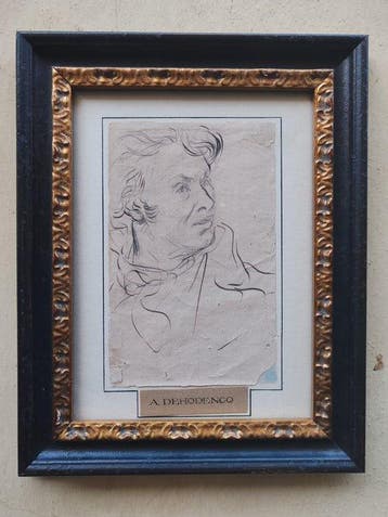 Alfred Dehodencq (1822-1882), Attribué(e) à - Ritratto di